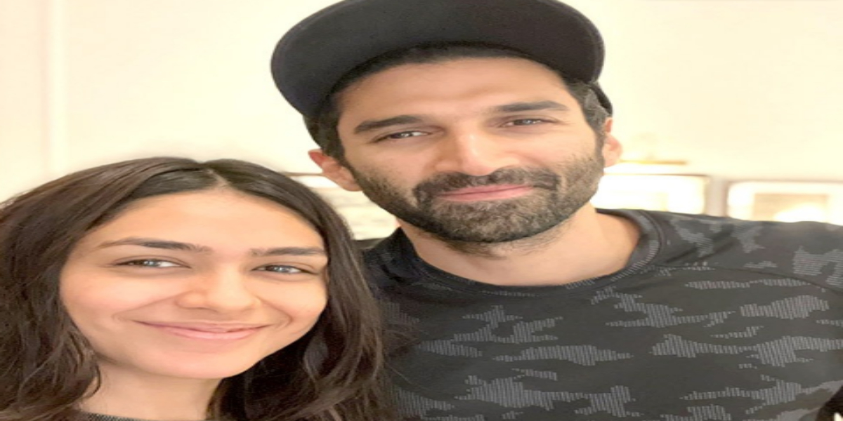 Delhi: Mrunal Thakur is seen reuniting with Aditya Roy Kapur