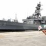 Japanese Navy Ship Harusame (DD102) visits Karachi port