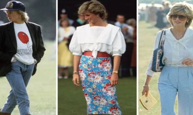 Princess Diana nailed casual royal style several times