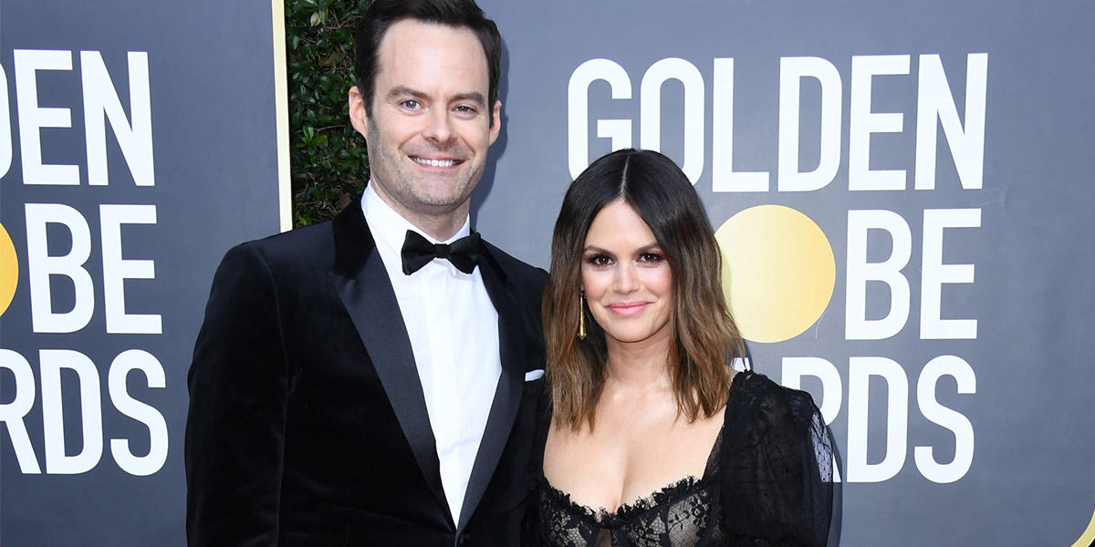 Bill Hader and Rachel Bilson