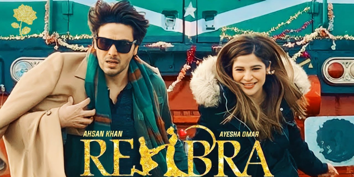 Ahsan Khan and Ayesha Omar BTS video for Rehbra goes viral