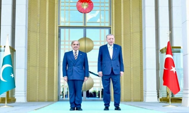 PM Shehbaz calls on Turkish President Erdogan