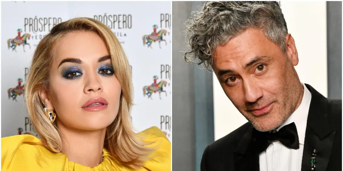 Taika Waititi and Rita Ora