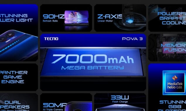 Tecno Pova 3 Price in Pakistan (Expected)
