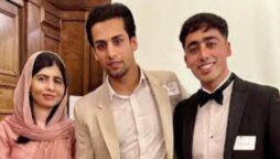 Momin Saqib and Malala Yousafzai teamed up with Oxford Pakistan Programme