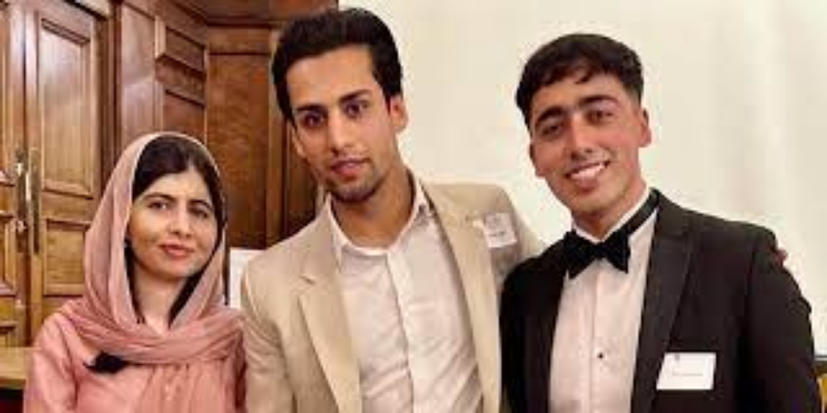 Momin Saqib and Malala Yousafzai teamed up with Oxford Pakistan Programme