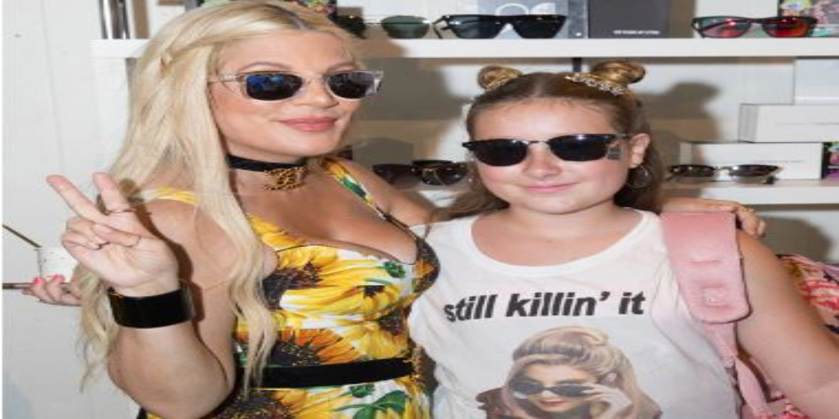 Tori Spelling says daughter Stella has "come so far" after being bullied at school
