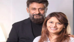 Vivek Ranjan Agnihotri and Pallavi Joshi attends the Humanity tour in UK