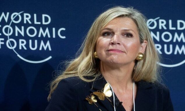 Queen Máxima Of Netherlands Delivers Talk At WEF Davos Meeting