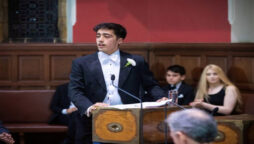 Ahmed Nawaz is the president of Oxford Union debating society.