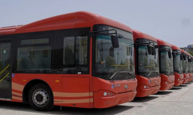 Peoples Bus Service has been launched in Karachi.