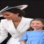 In a joyous public appearance, Princess Charlotte enjoyed thoroughly