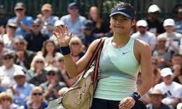 Injured Emma Raducanu is in a race to recover in time