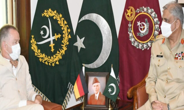 German envoy pays farewell call on Army Chief