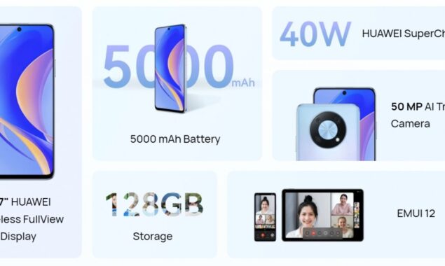 Huawei nova Y90 with a 50MP camera Launched