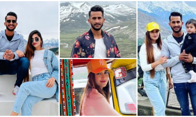 Hassan Ali shares photos with his family enjoying in northern areas