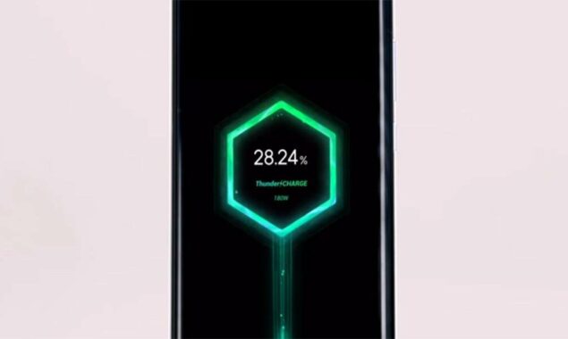 CEO Benjamin Jiang Posts a Teaser for a 180W Thunder Charge