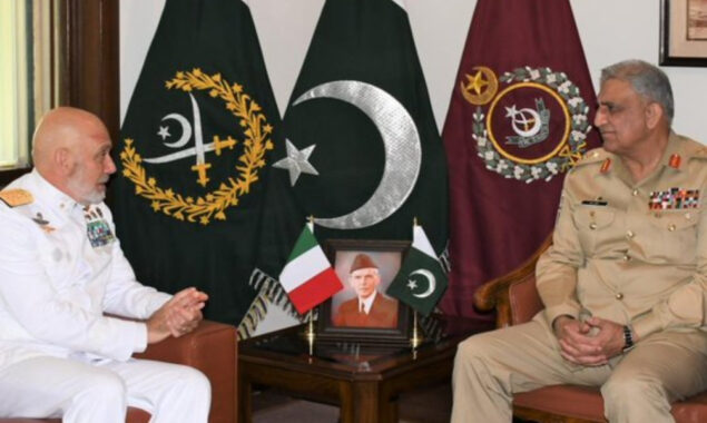 Pakistan to strengthen defence cooperation with Italy: COAS