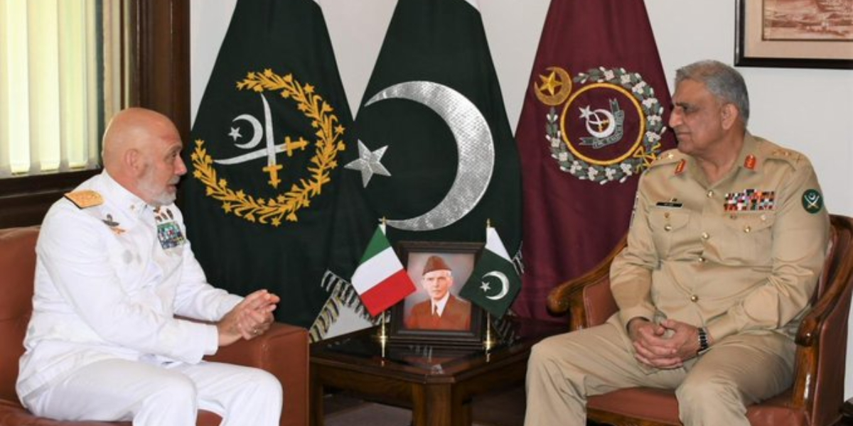 Chief of Defence Italian Armed Forces in on official visit to Pakistan.