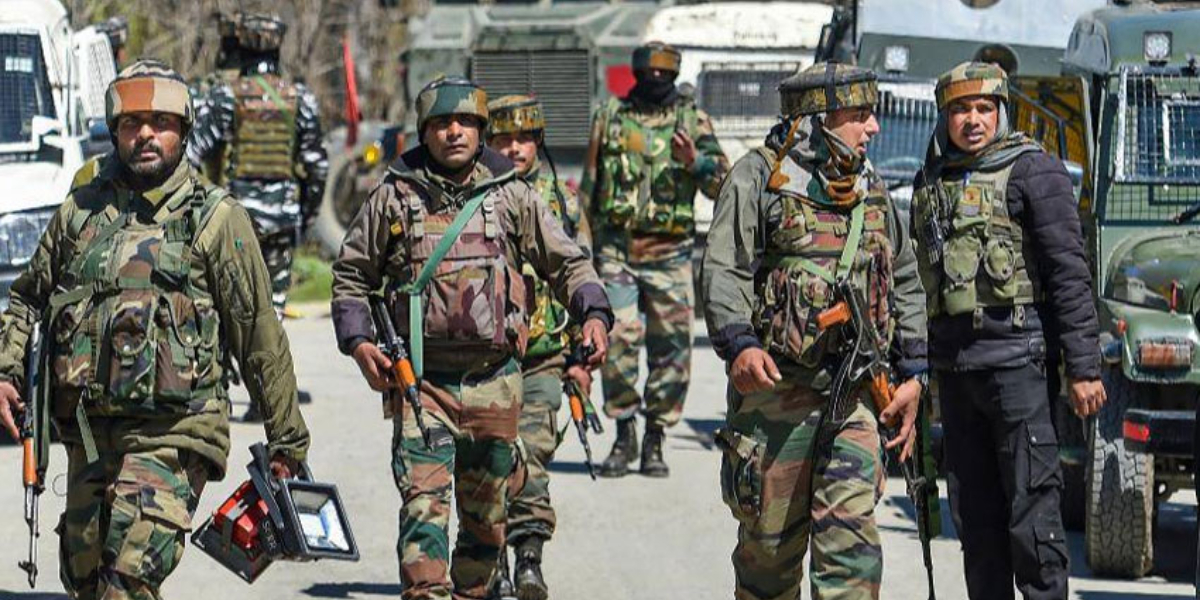 Four Kashmiri youth were martyred by Indian forces in IIOK.