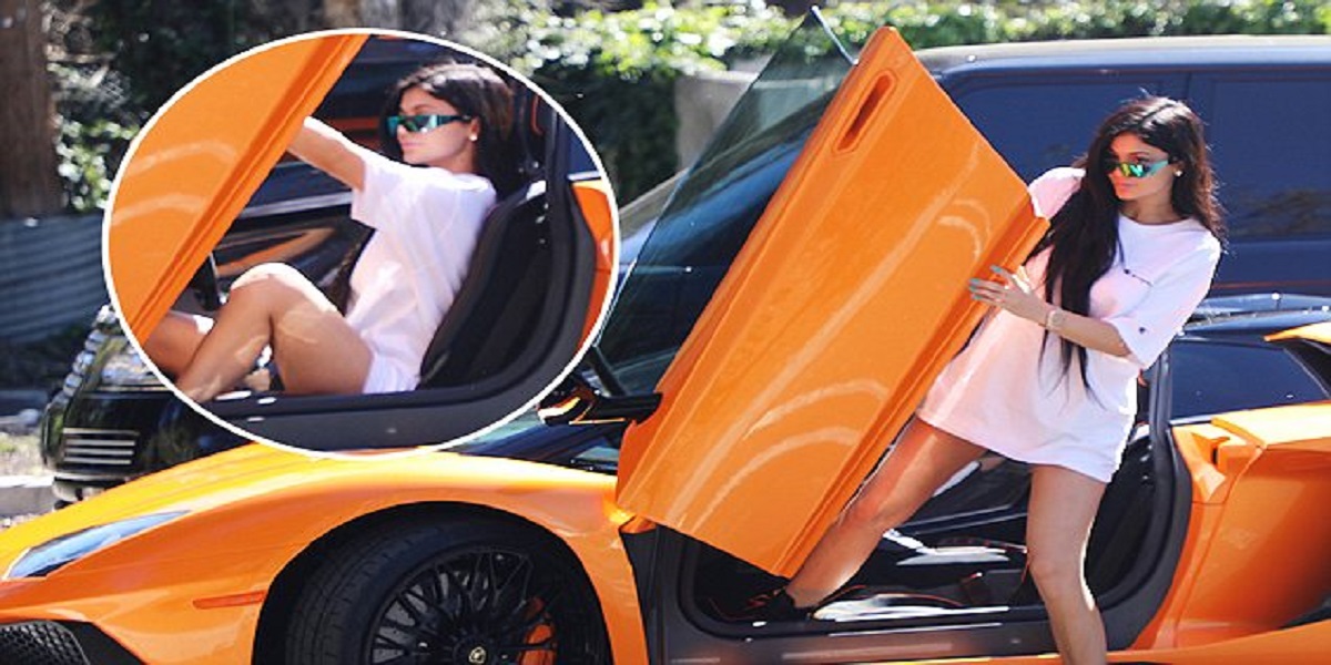 Kylie jenner lamborghini