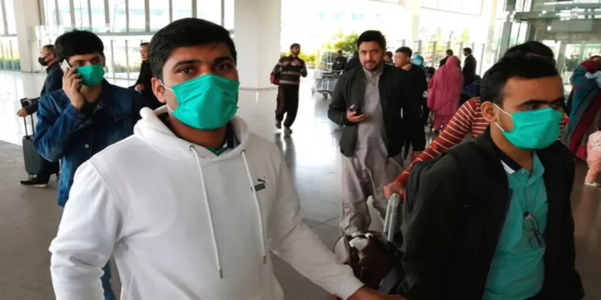 Wearing face masks is compulsory on domestic flights.