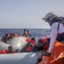 A boat sinks in the Mediterranean, leaving 22 migrants missing and a pregnant lady dead
