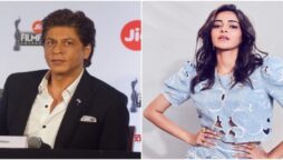 Ananya Pandey lavishes praises on Shah Rukh Khan, calling him a “big admirer.”