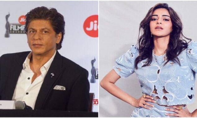 Ananya Pandey lavishes praises on Shah Rukh Khan, calling him a “big admirer.”