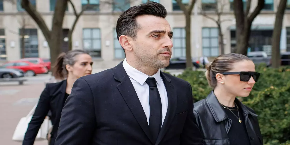 Jacob Hoggard, a Canadian singer