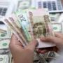 The Russian rouble reaches a near 7-year high against the dollar