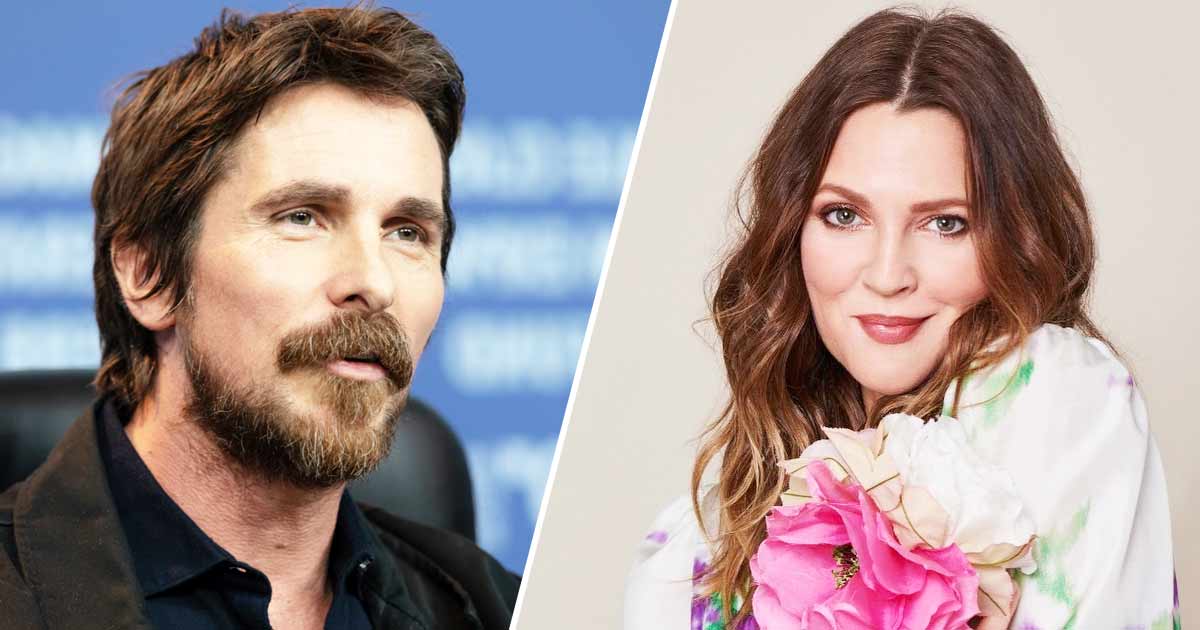 Christian Bale and Drew Barrymore