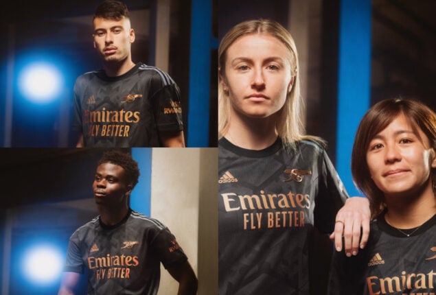 Arsenal unveils new official away kit for 2022-23 season