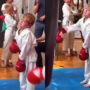 “When your parents force you”: Netzines cannot help but compare to small kickboxer