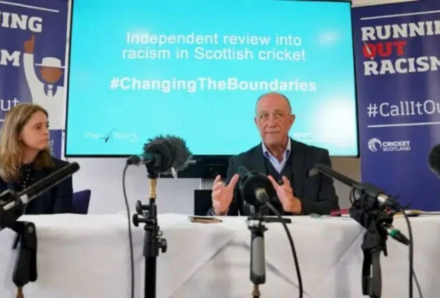 Cricket Scotland found guilty of being institutionally racist