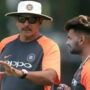 ENG vs IND: Rishabh Pant gives his victory champagne to Ravi Shastri