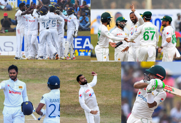 SL vs PAK: Bad light looms again on day 4 as Pakistan needs 419 to win
