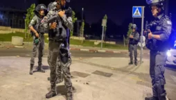 Israeli police detain Palestinian parents before leaving a baby in a car