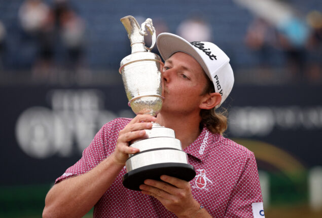 Cameron Smith rides back-nine charge to win the British Open