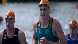 Matt Hauser: Australian wins bronze in the triathlon