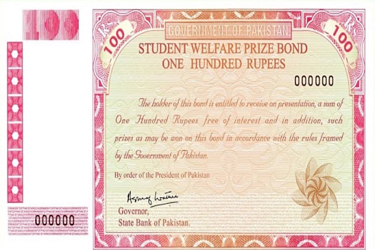 100 Prize Bond complete list