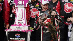 Christopher Bell crashes NASCAR playoff field with win at New Hampshire