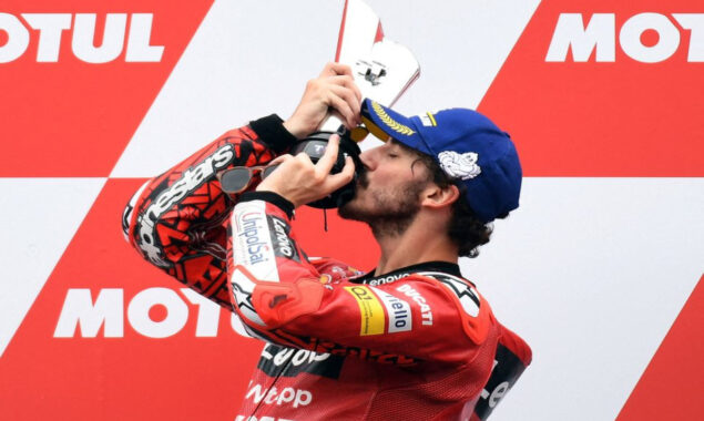 Bagnaia associated with fender bender while over liquor limit in Ibiza