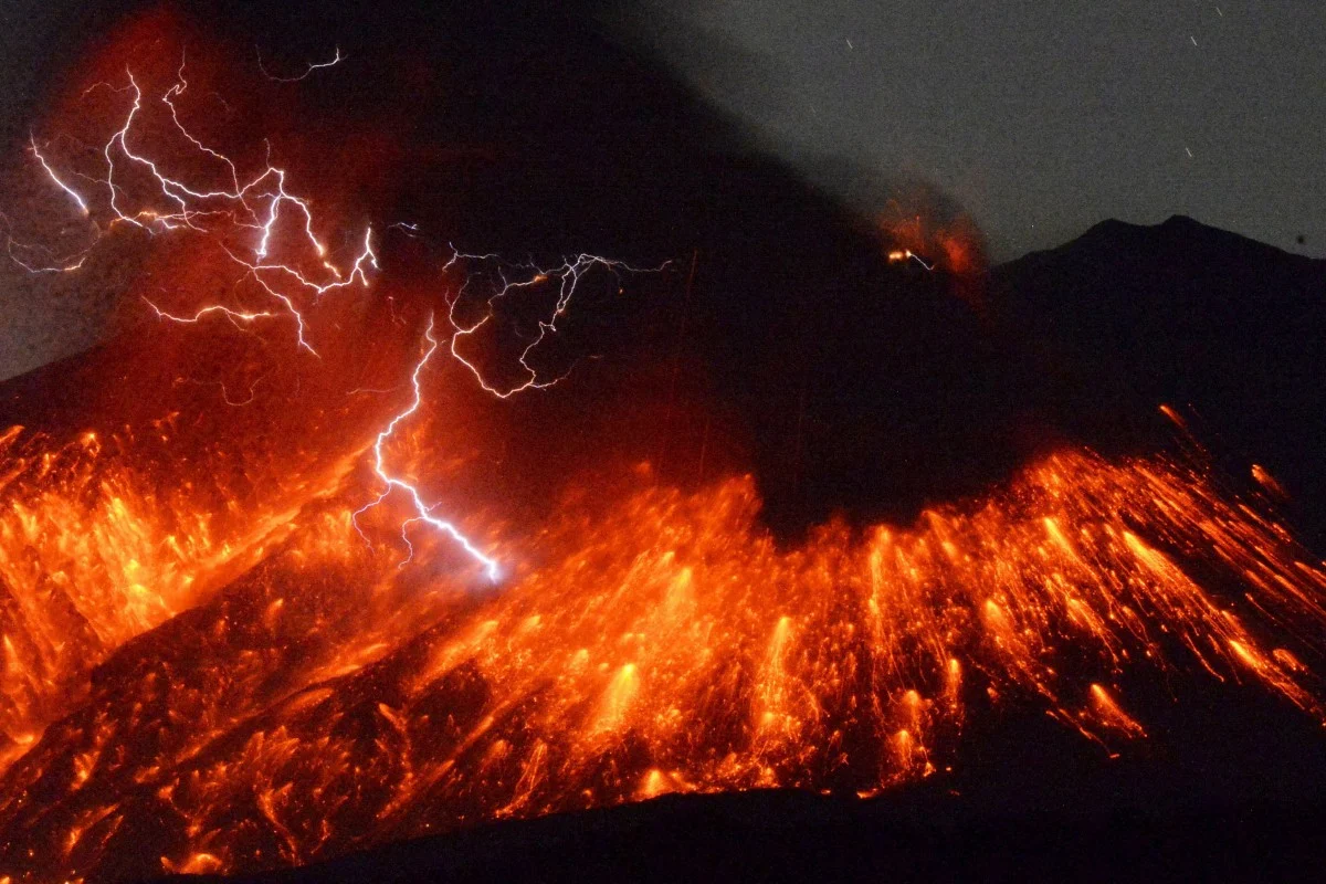 Sakurajima volcano