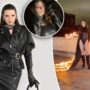 In a blazing “pyro coat,” Julia Fox radiates heat