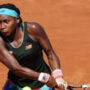 Gauff releases power serve to down second-round enemy Buzarnescu