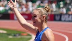 Steiner: U.S. 200 meters champion roused by Jamaican opponents