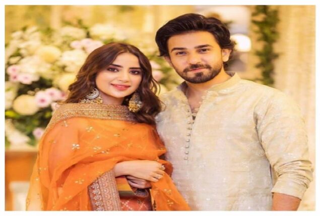 Saboor Aly and Ali Ansari captured while devouring gol gappay