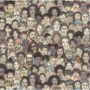 Can you spot cat in the picture among women?