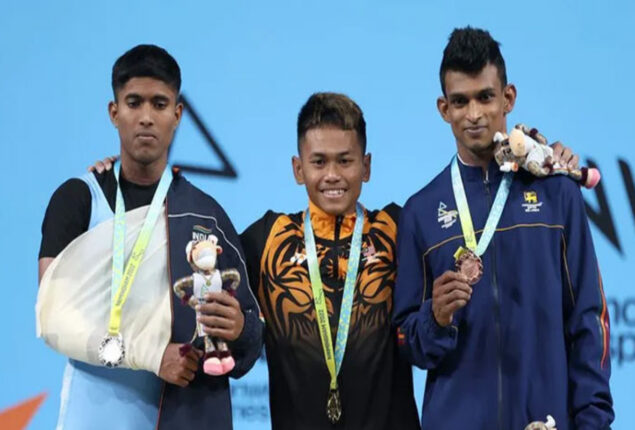 Dilanka Kumara: Sri Lanka win first medal at CWG 2022